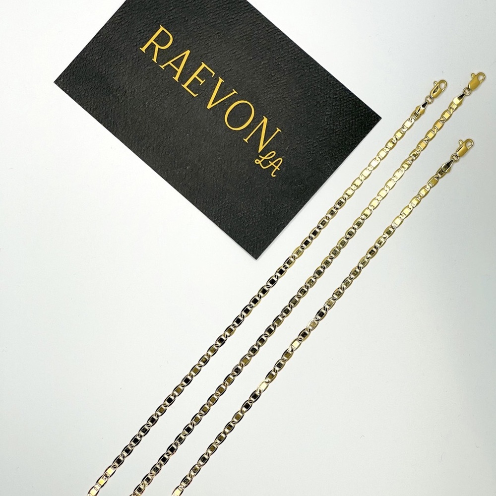 14k Gold Filled Tight Mariner Anklet